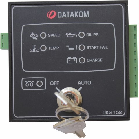 DATAKOM DKG-152 Remote start generator control panel.