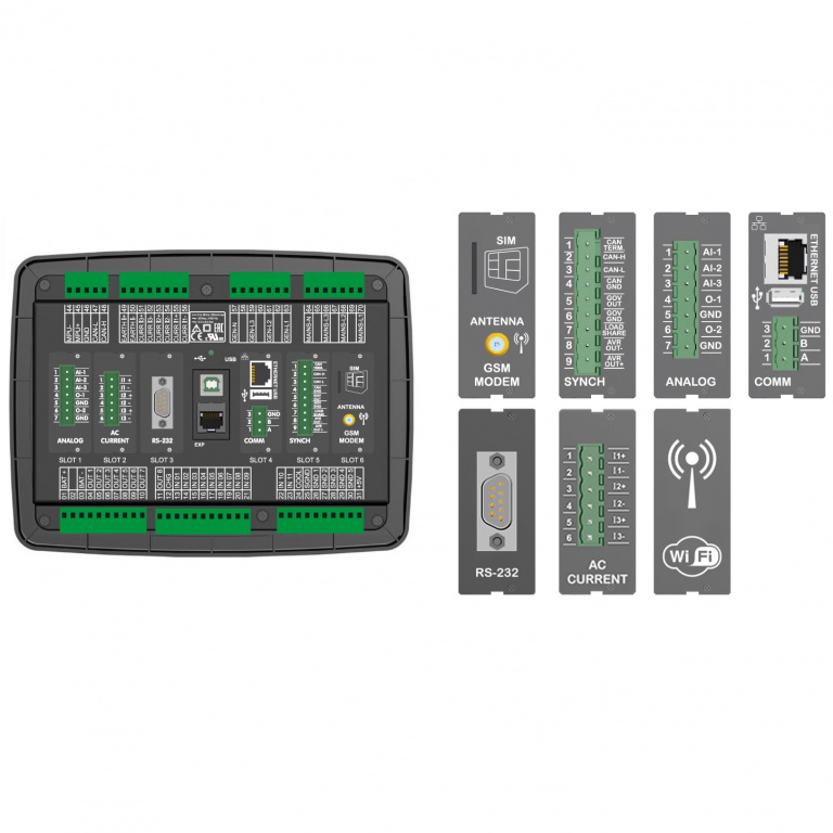 Datakom DATAKOM D-700-TFT-MK3 Advanced Genset Synchronization Controller