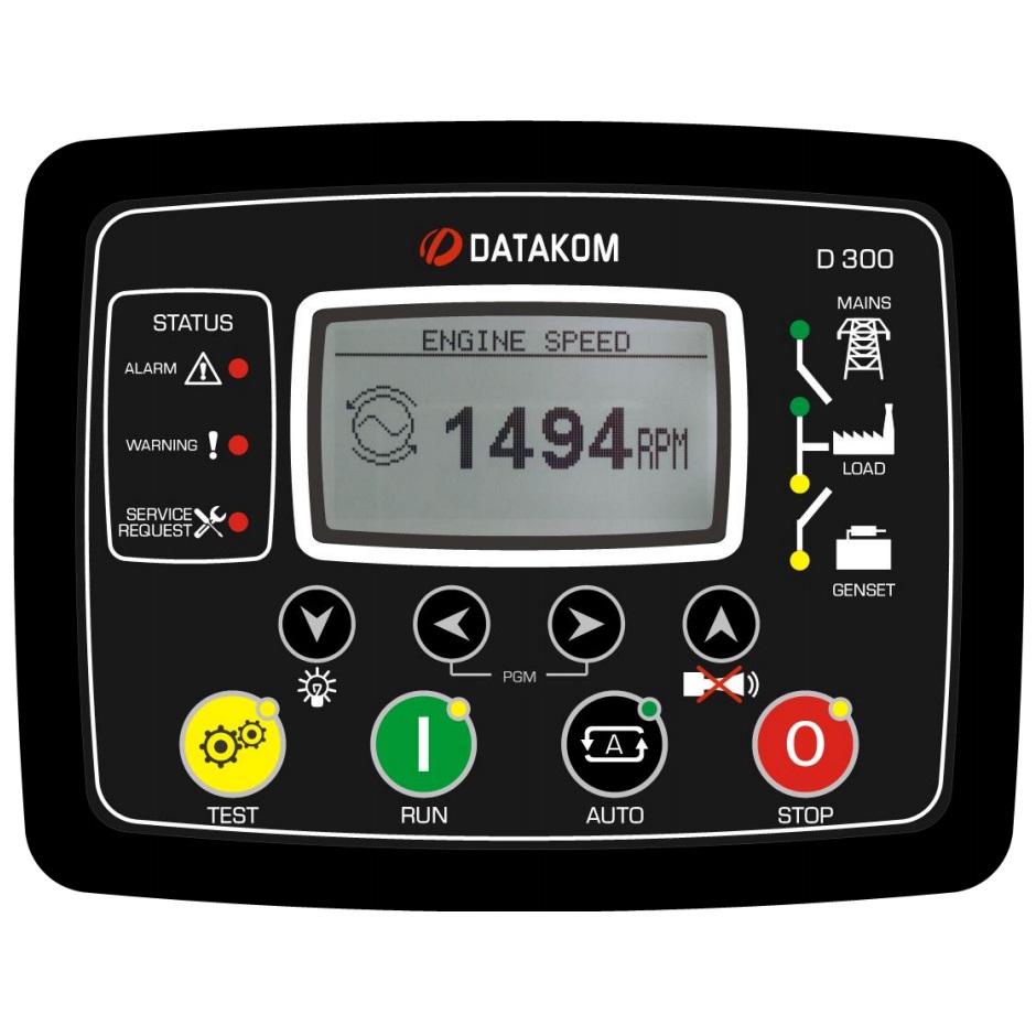 The New D-300 MK2 Genset Controller The New D-300 MK2 Genset Controller
