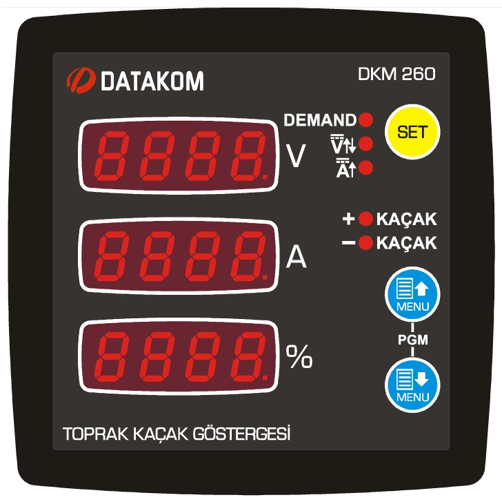Datakom DATAKOM DKM-260 Ground Leakage Indicator