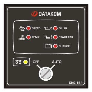 Datakom DATAKOM DKG-154 Remote start unit (solid state outputs)
