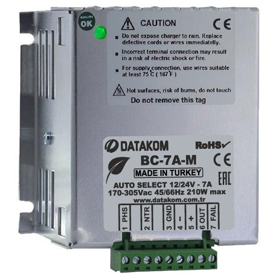 Datakom DATAKOM BC-247-M Hi-Efficiency Battery Charger
