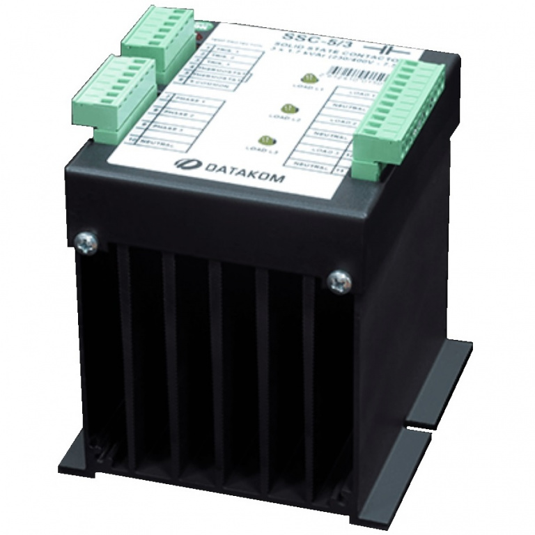 Datakom DATAKOM SSC-05 Solid State Contactor, 3 phase, 5kVAr
