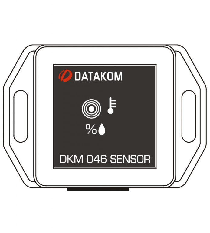 Datakom DATAKOM DKM-046 Temperature & Humidity Controller with display and relay outputs, AC power supply