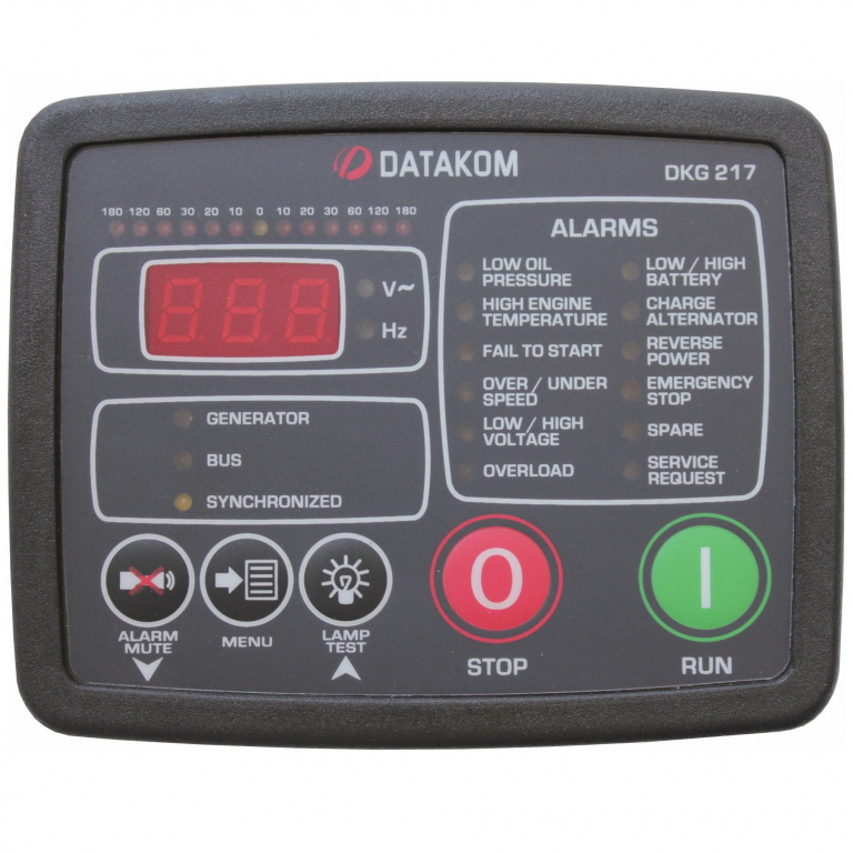 Datakom DATAKOM DKG-217 Manual start generator control panel with synchroscope