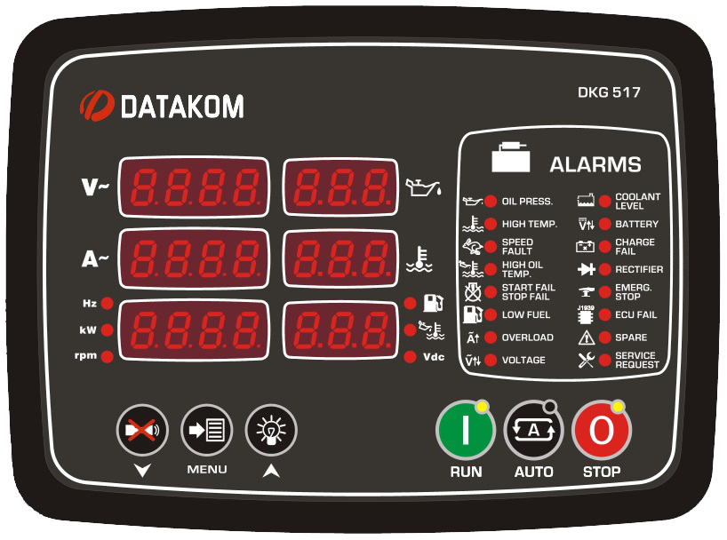 Datakom DATAKOM DKG-517-MPU Manual and Remote Start Controller