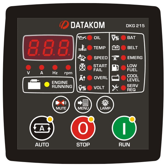 Datakom DATAKOM DKG-215 Manual and Remote Start Controller