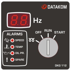 Datakom DATAKOM DKG-112  Manual start generator control panel