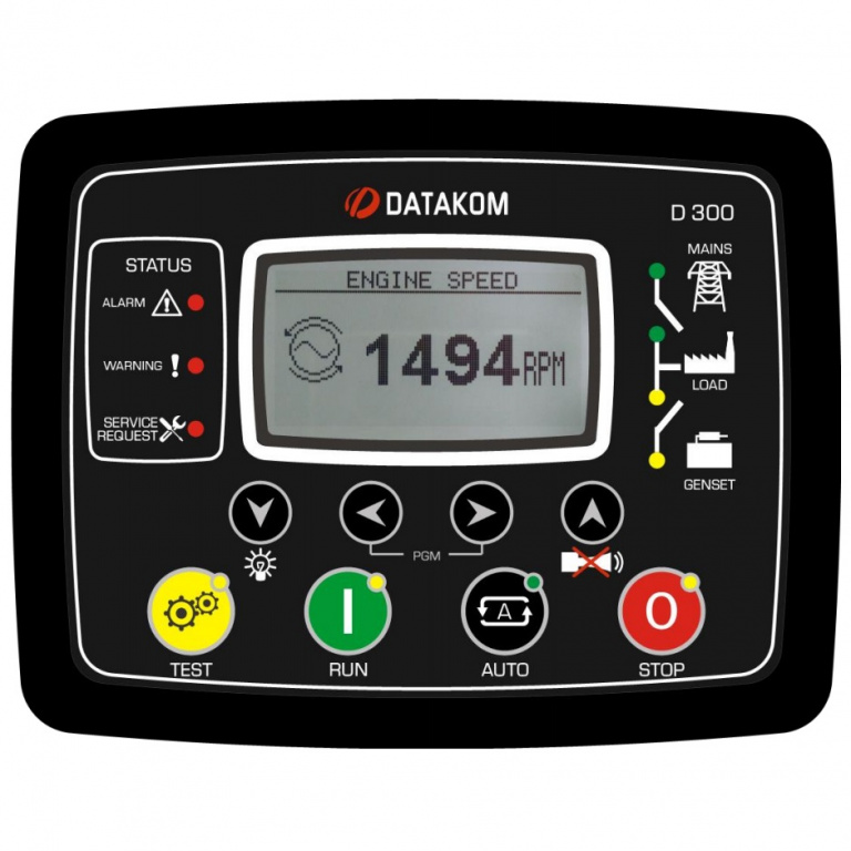 Datakom DATAKOM D-300-MK3 Multifunctional Generator Controller with MPU, J1939