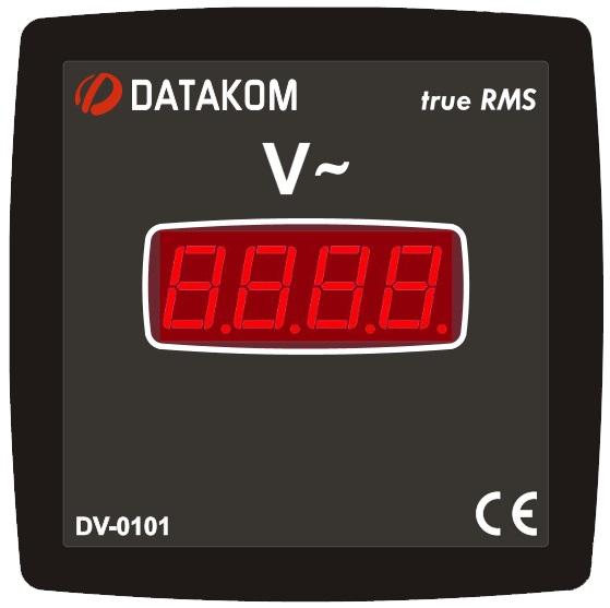 Datakom DATAKOM DV-0101 96x96 DIGITAL VOLTMETER
