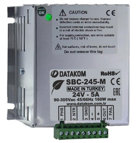 Datakom DATAKOM SBC-245-M Smart Battery Charger