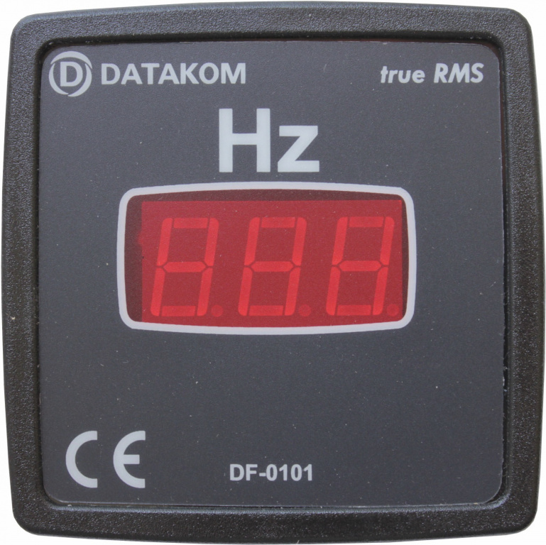 Datakom DATAKOM DF-0101 Frequency meter panel, 1 phase, 72x72mm