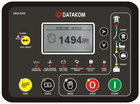 Datakom DATAKOM DKG-545 Auto Mains Failure Controller (AMF)