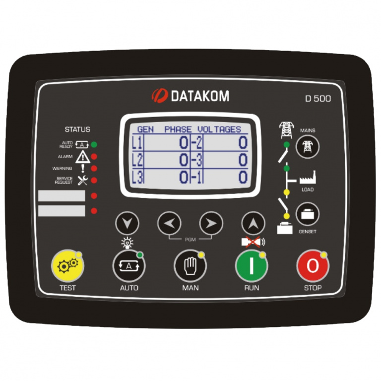 Datakom DATAKOM D-500-MK3 Multifunctional Generator Controller with MPU + J1939