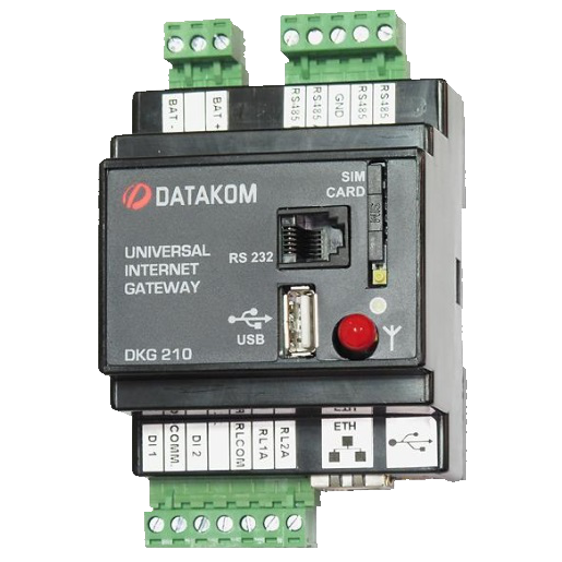 Datakom DATAKOM DKG-210-D1 Ethernet Gateway, DC power supply
