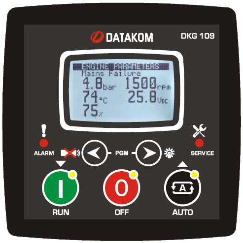 Datakom DATAKOM DKG-109 Automatic start mains failure control panel for generators (AMF)