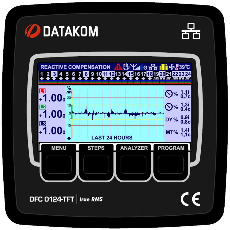 Datakom Оptional colour TFT display 5.0", 480x272 pixels for DATAKOM DFC-0124