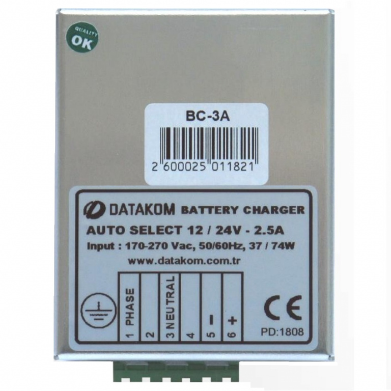 Datakom DATAKOM BC-3A Auto Select Battery Chargers