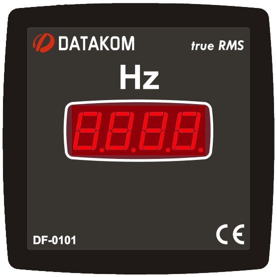Datakom DATAKOM DF-0101 96x96 Digital Frequency meter