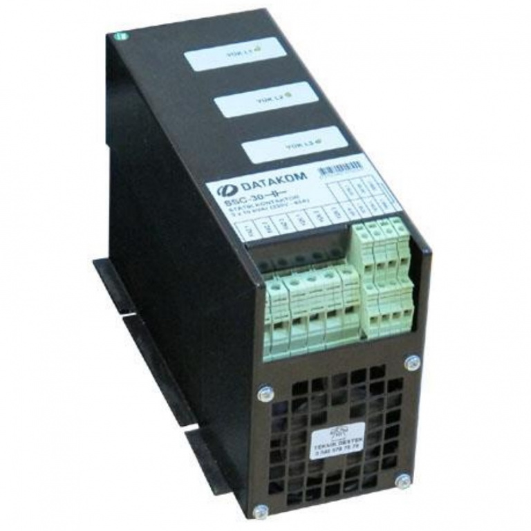 Datakom DATAKOM SSC-30-2 solid state contactor, 3 phase, 30kVAr, 2 drivers

