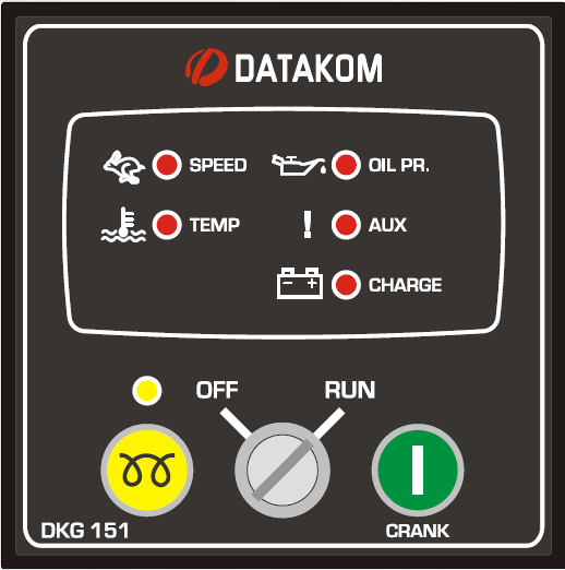 Datakom DATAKOM DKG-151 Manual start generator control panel