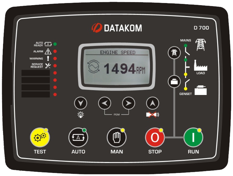 Datakom DATAKOM D-700-AMF Genset Controller Standard Version