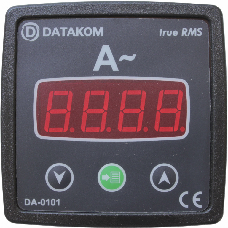 Datakom DATAKOM DA-0101 Ammeter panel, 1 phase, 72x72mm