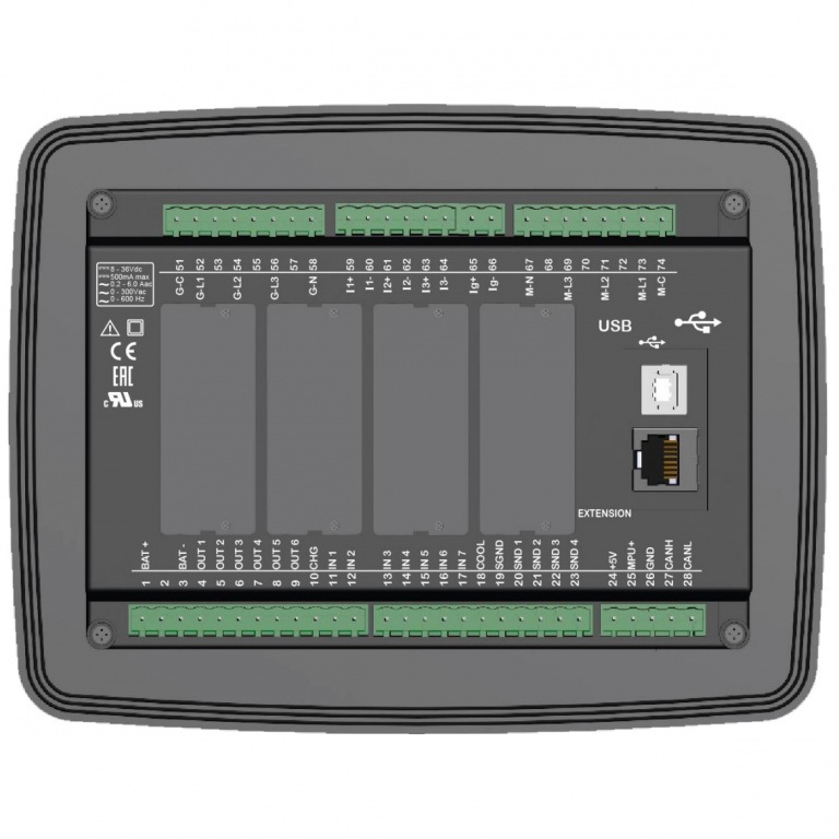 Datakom DATAKOM D-500-MK3 Multifunctional Generator Controller with MPU + J1939