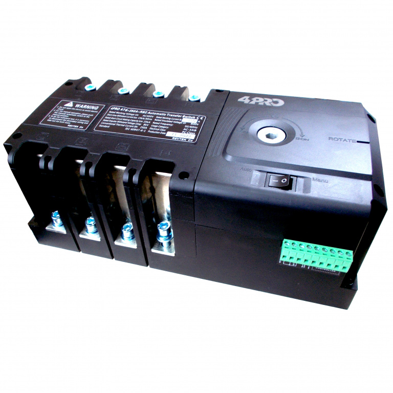 Datakom 4PRO ATS-250A-RSC-4P Automatic Changeover Transfer Switch