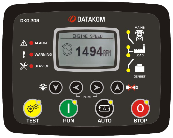 Datakom DATAKOM DKG 209 Automatic Mains Failure Unit